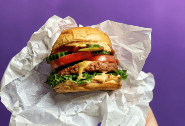 Big and Juicy Wagyu Beef Cheeseburger recipe image.