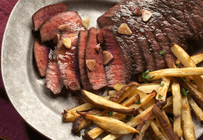 Big and Juicy Wagyu Beef Cheeseburger recipe image.