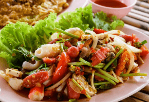 Firecracker Vegan Lettuce Wraps - Spicy! recipe image.