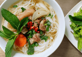 Chicken Ramen Soup with Mushroom recipe image.